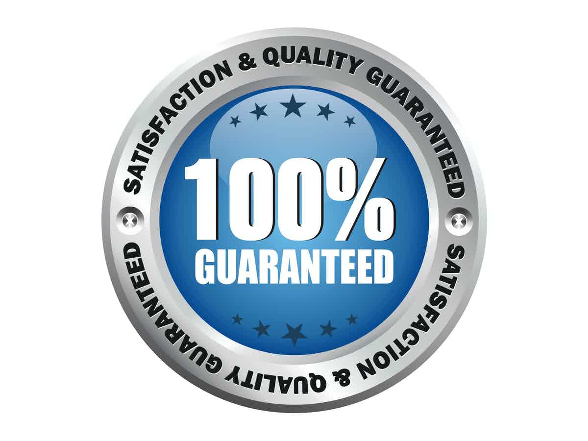 Your Satisfaction Is 100% Guaranteed - 100 Satisfaction Guarantee Logo Png  PNG Image | Transparent PNG Free Download on SeekPNG