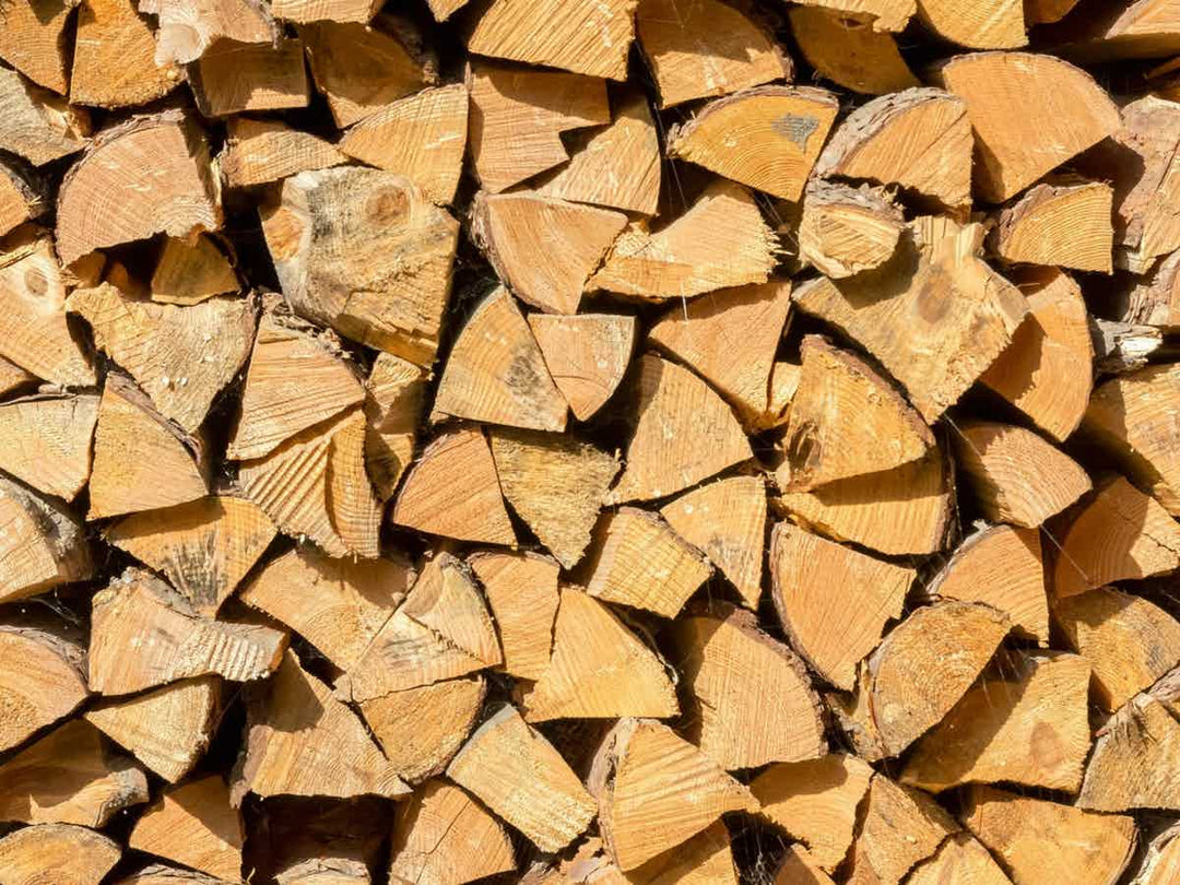 Pile of shopped wood